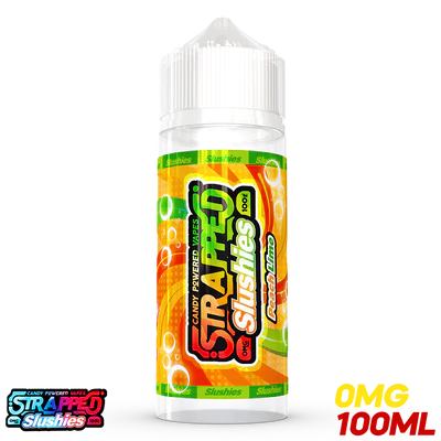 Peach Lime 100ML Shortfill E-Liquid by Strapped Slushies