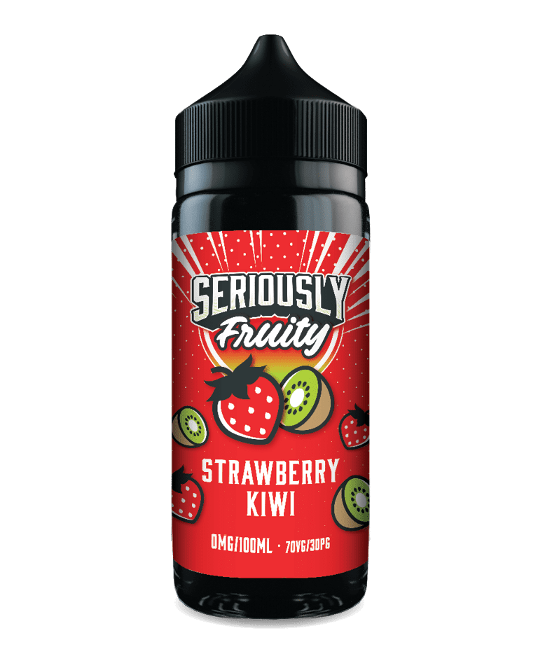 Strawberry Kiwi 100ML Shortfill E-Liquid by Seriously Fruity