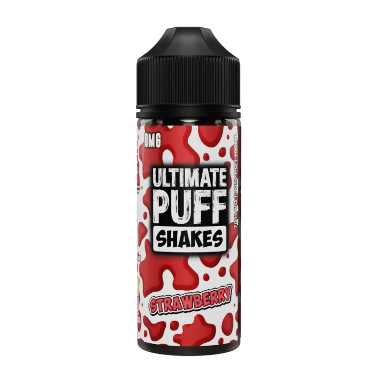 Strawberry Shakes 100ML Shortfill E-Liquid by Ultimate Puff