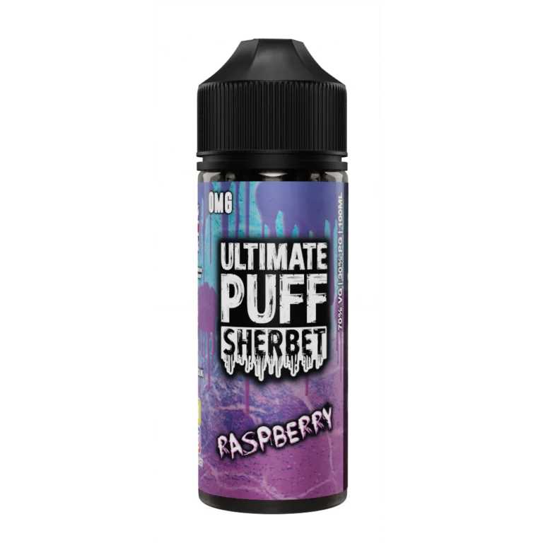 Raspberry Sherbet 100ML Shortfill E-Liquid by Ultimate Puff