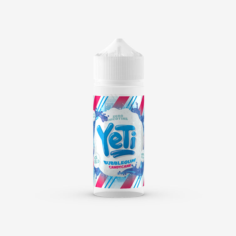 Bubblegum Candy Cane 100ML Shortfill E-Liquid by Yeti