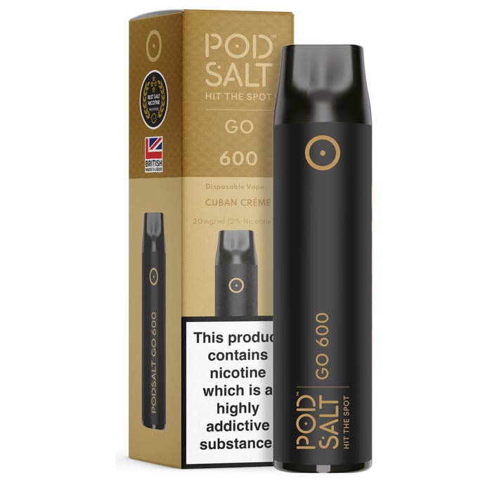 Pod Salt GO 600 - Cuban Creme