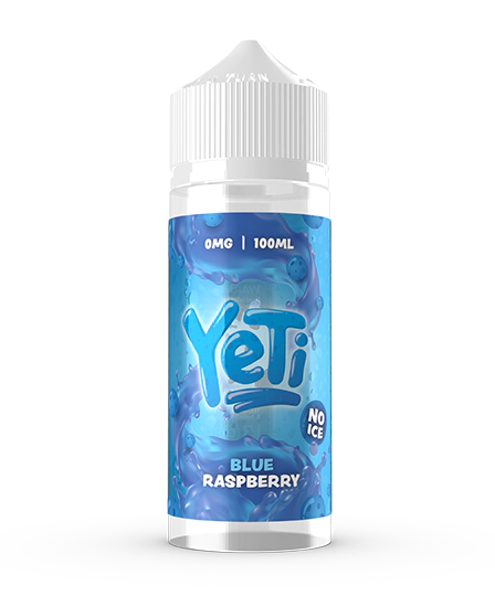 Blue Raspberry Defrosted 100ML Shortfill E-Liquid by Yeti
