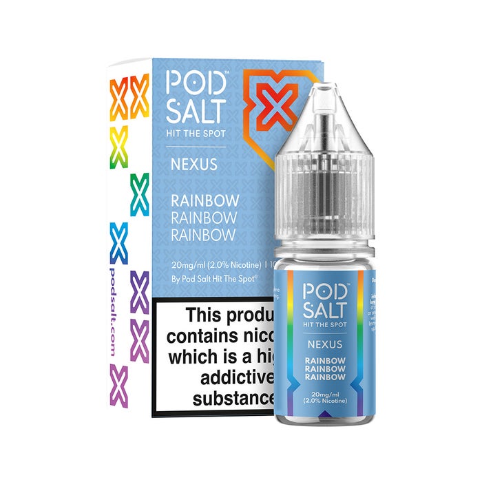 Rainbow Nic Salt E-Liquid by Pod Salt Nexus