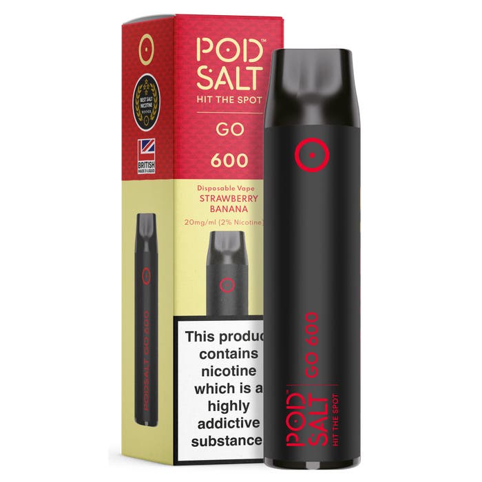 Pod Salt GO 600 - Strawberry Banana