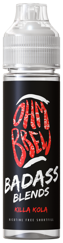 Killa Kola 50ML Shortfill E-Liquid by Ohm Brew Badass Blends