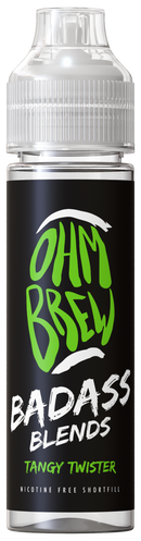 Tangy Twister 50ML Shortfill E-Liquid by Ohm Brew Badass Blends