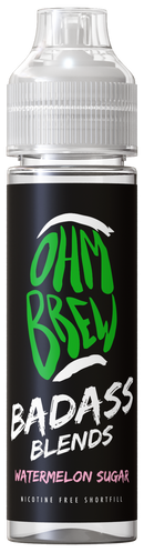 Watermelon Sugar 50ML Shortfill E-Liquid by Ohm Brew Badass Blends