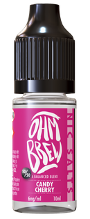 Candy Cherry Nic Salt E-Liquid by Ohm Brew 50/50 Nic Salts