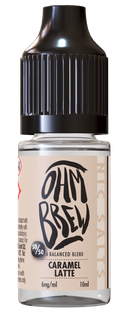 Caramel Latte E-liquid by Ohm Brew 50/50 Nic Salts