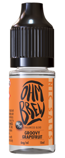 Groovy Grapefruit E-liquid by Ohm Brew 50/50 Nic Salts