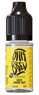Loco Lemon Tart Nic Salt E-Liquid by Ohm Brew 50/50 Nic Salts