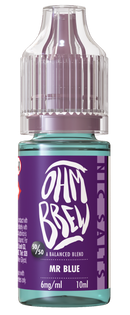 Mr Blue Nic Salt E-Liquid by Ohm Brew 50/50 Nic Salts