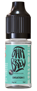 Sensation X E-liquid by Ohm Brew 50/50 Nic Salts