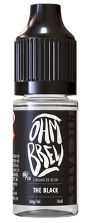 The Black E-liquid by Ohm Brew 50/50 Nic Salts