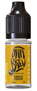 Tobacco Ziggicig E-liquid by Ohm Brew 50/50 Nic Salts
