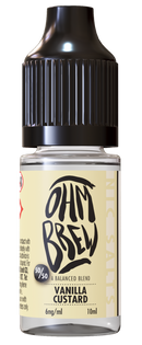 Vanilla Custard E-liquid by Ohm Brew 50/50 Nic Salts