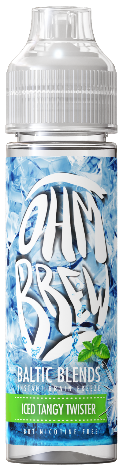 Iced Tangy Twister 50ML Shortfill E-Liquid by Ohm Brew Baltic Blends