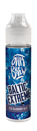 Iced Blueberry Blitz 50ML Shortfill E-Liquid by Ohm Brew Baltic Extreme