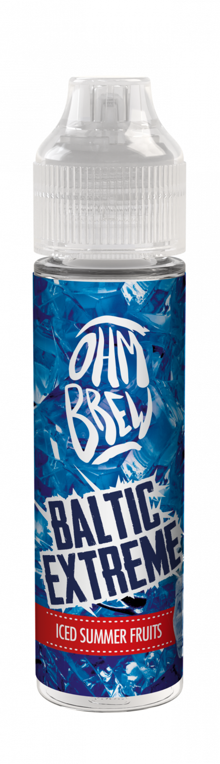 Iced Summer Fruits 50ML Shortfill E-Liquid by Ohm Brew Baltic Extreme
