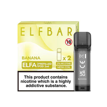 Elf Bar Elfa Pods - Banana (Pack of 2)