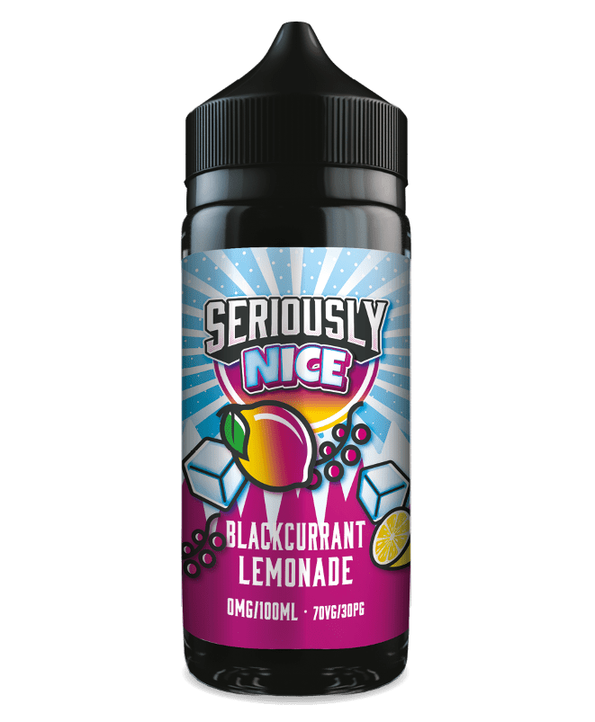 Blackcurrant Lemonade 100ML Shortfill E-Liquid by Seriously Nice