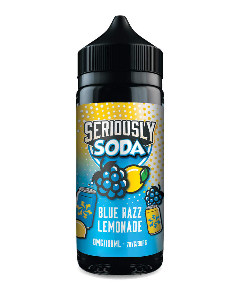 Blue Razz Lemonade 100ML Shortfill E-Liquid by Seriously Soda