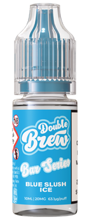 Blue Slush Ice Nic Salt E-liquid by Double Brew