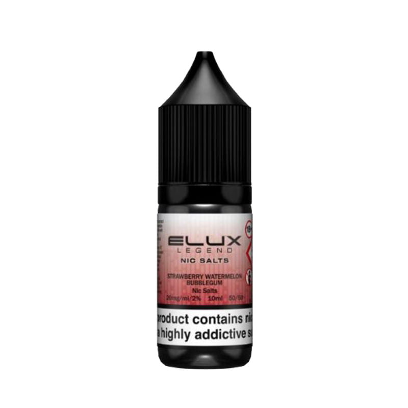 Strawberry Watermelon Bubblegum Nic Salt E-Liquid by Elux Legend