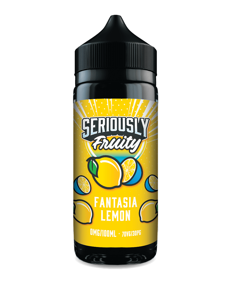 Fantasia Lemon 100ML Shortfill E-Liquid by Seriously Fruity