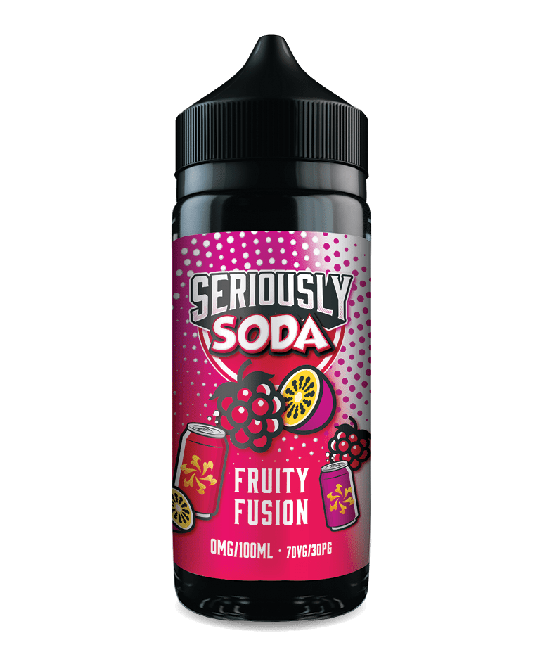 Fruity Fusion 100ML Shortfill E-Liquid by Seriously Soda