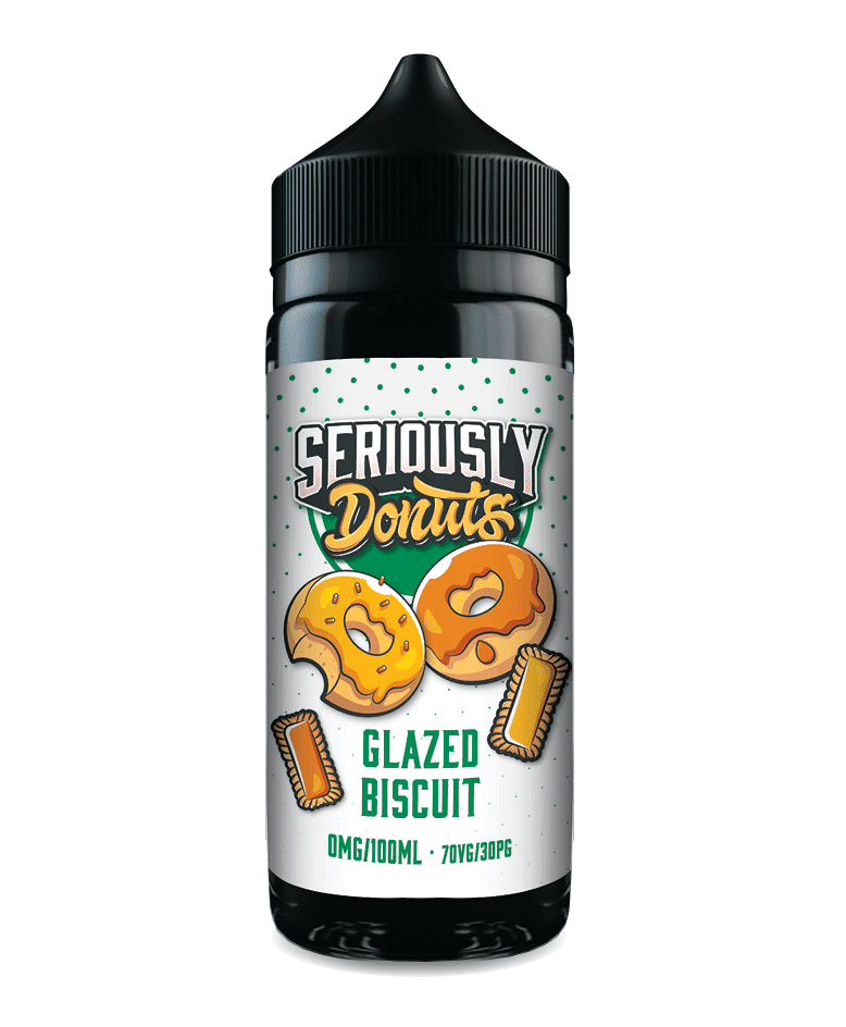 Glazed Biscut 100ML Shortfill E-Liquid by Seriously Donuts