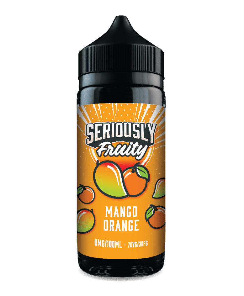 Mango Orange 100ML Shortfill E-Liquid by Seriously Fruity