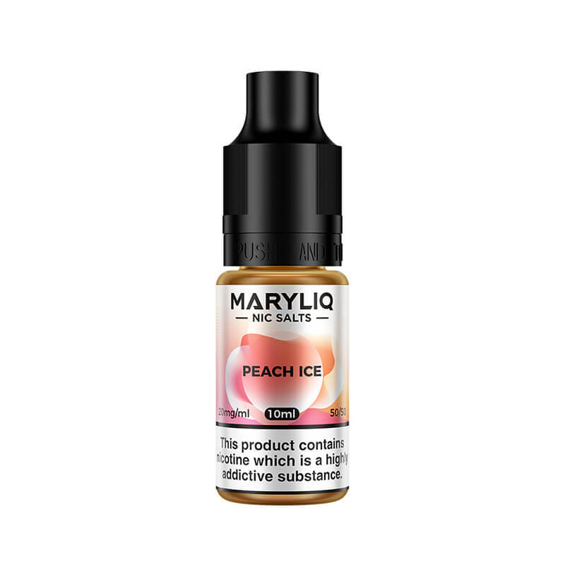 Peach Ice Nic Salt E-Liquid by MaryLiq