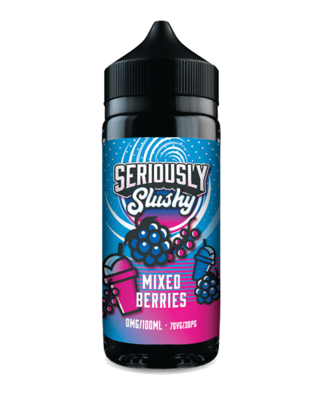 Mixed Berries 100ML Shortfill E-Liquid by Seriously Slushy