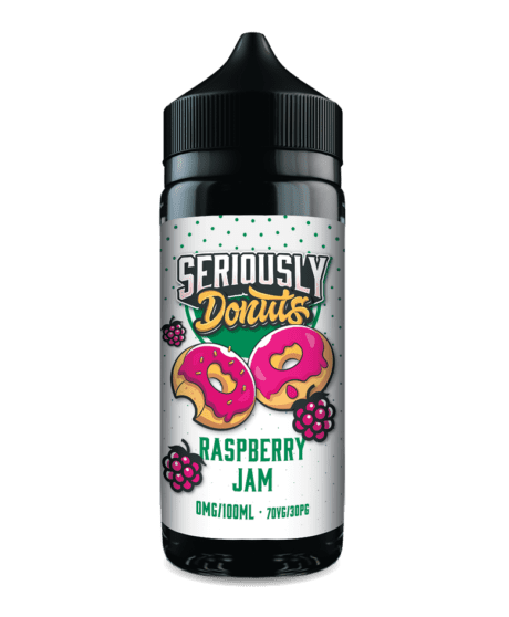 Raspberry Jam 100ML Shortfill E-Liquid by Seriously Donuts