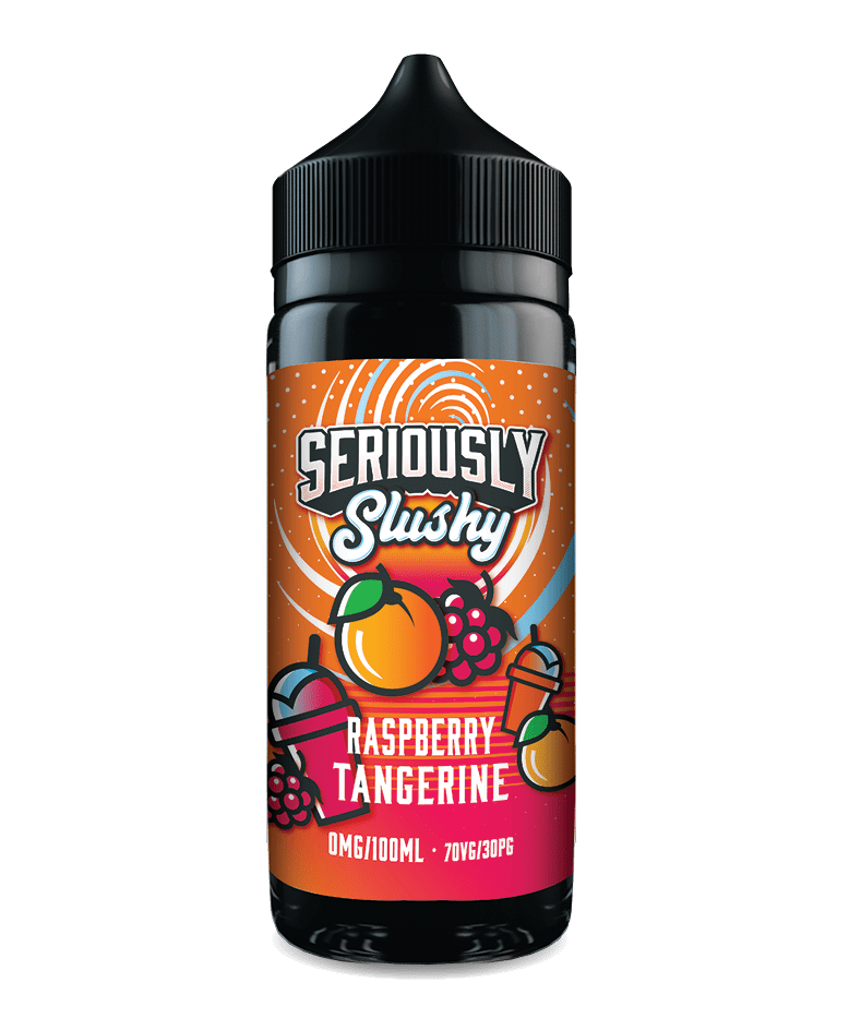 Raspberry Tangerine 100ML Shortfill E-Liquid by Seriously Slushy