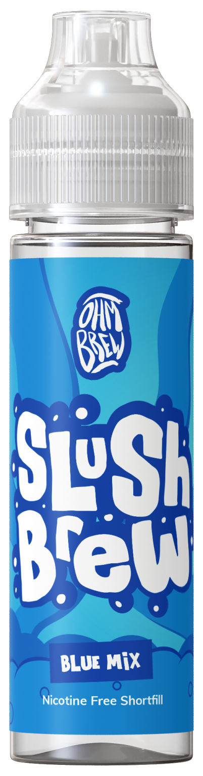 Blue Mix 50ML Shortfill E-Liquid by Ohm Brew Slush Brew