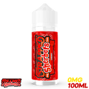 Cherry 100ML Shortfill E-Liquid by Strapped Sherbets