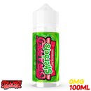 Lime Grapefruit 100ML Shortfill E-Liquid by Strapped Sherbets