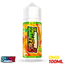 Peach Lime 100ML Shortfill E-Liquid by Strapped Slushies