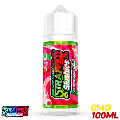 Strawberry Kiwi 100ML Shortfill E-Liquid by Strapped Slushies