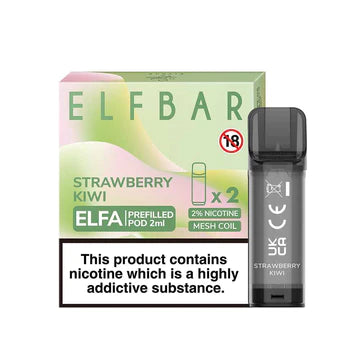 Elf Bar Elfa Pods - Strawberry Kiwi (Pack of 2)