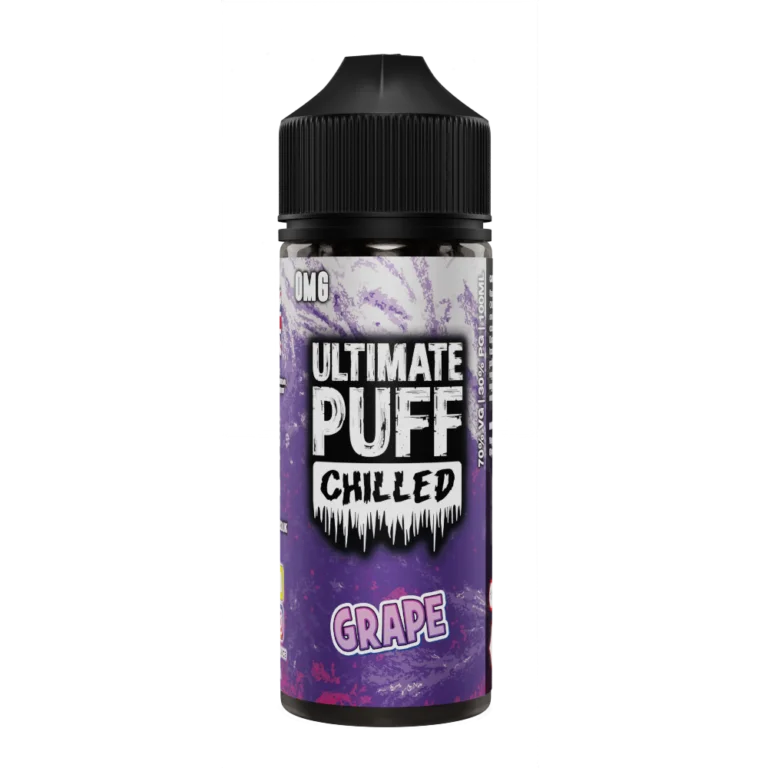Grape Chilled 100ML Shortfill E-Liquid by Ultimate Puff
