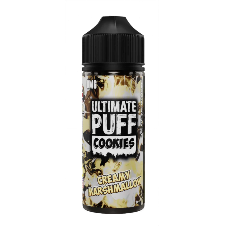 Creamy Marshmallow Cookies 100ML Shortfill E-Liquid by Ultimate Puff
