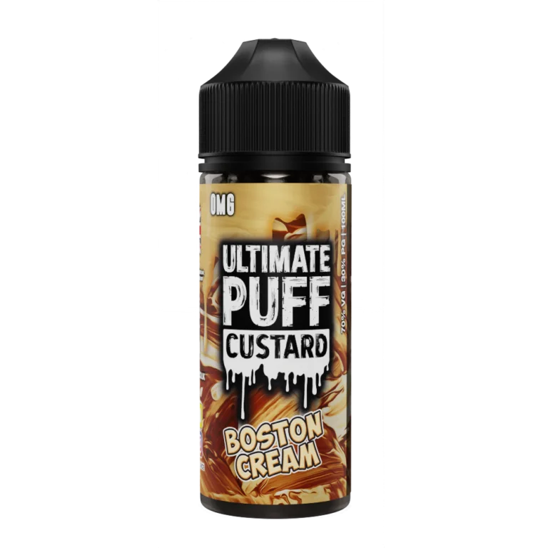Boston Cream Custard 100ML Shortfill E-Liquid by Ultimate Puff