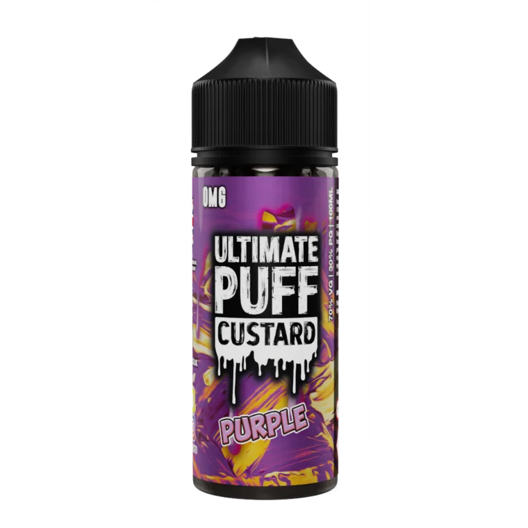 Purple Custard 100ML Shortfill E-Liquid by Ultimate Puff