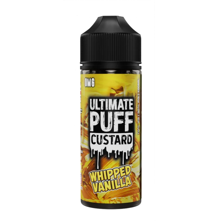 Whipped Vanilla Custard 100ML Shortfill E-Liquid by Ultimate Puff