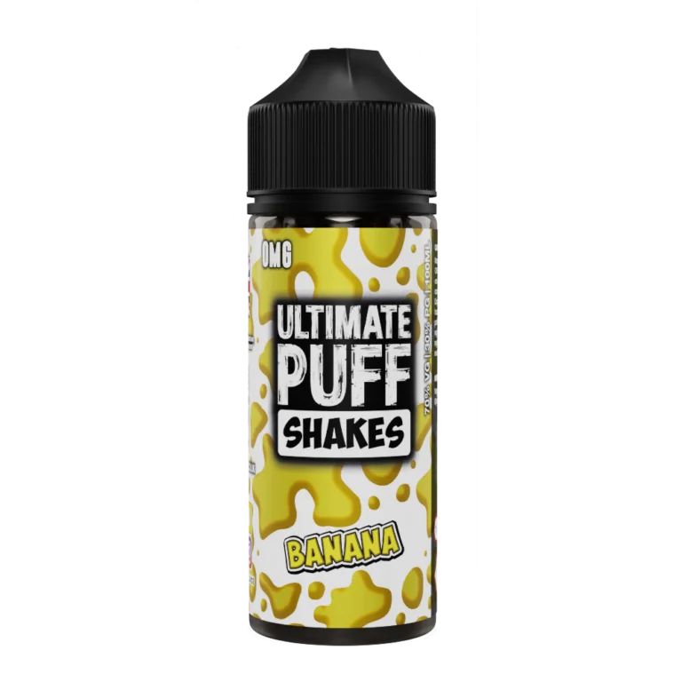 Banana Shakes 100ML Shortfill E-Liquid by Ultimate Puff