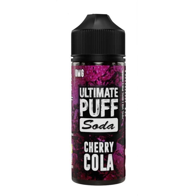 Cherry Cola Soda 100ML Shortfill E-Liquid by Ultimate Puff